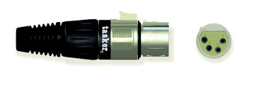 XLR 4 Pin Female connector