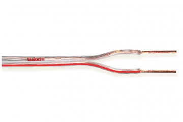 Divisible transparent flat cable 2x1.50 CCA