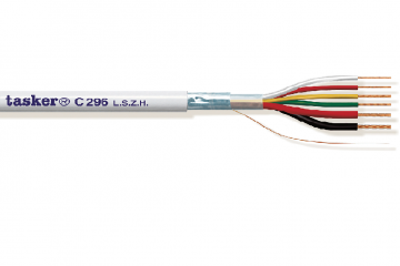 Security cable 1x75 Ohm in L.S.Z.H.