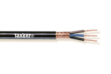 Red copper braided shielded cable 4 x 1,00 - CPR